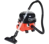 Juguetes Casdon Henry & Hetty - Aspiradora Henry - Juguete de aspiradora roja con funci n real y boquilla - Set de limpieza infantil - Para ni os