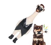Juguetes chirriantes para mascotas - Pellizco Pollo Noisemaker Dog Chupping - Chew Molar Dog Small Screaming Rubber Dog Toys, Squawking Dog Rubber Toy Regalo para amantes de perros, cachorros y Ximan