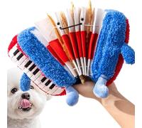 Juguetes chirriantes para perros con forma de acordeón que suenan los | Juguete tibetano para perros para padres de mascotas, para acurrucarse, para dormir, rutina para interiores y exteriores