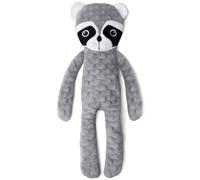 Juguetes chirriantes para perros grandes, juguetes de mapache para aburrimiento, juguetes de dentición para cachorros arrugados para mantenerlos ocupados, juguetes interactivos de felpa para perros,