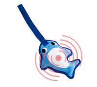 Juguetes chirriantes para perros, juguete indestructible para perros para tirar de la guerra, masticadores chirriantes para cachorros de tira y afloja para enriquecimiento, estimulación, limpieza de