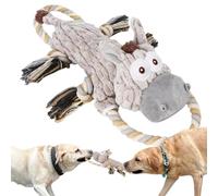 Juguetes chirriantes para perros - Lindo juguete de entrenamiento para perros, juguete de peluche de juguete de guerra, juguete interactivo para perros pequeños, medianos | perros grandes, juguetes