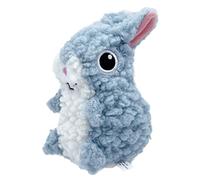 Juguetes chirriantes para perros, lindos juguetes chirriantes para cachorros, animales de peluche de conejo, ovejas y patos, suministros lavables para mascotas para razas pequeñas y medianas, alivio