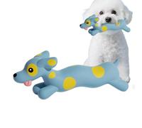 Juguetes chirriantes para perros, , lindos, lavables e interactivos, juguetes chirriantes de látex para perros | para razas medianas y grandes, masticar, buscar, entretener, entrenar, dentición