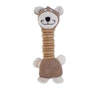Juguetes Chirriantes Para Perros Pequeños: Juguetes Interactivos Para Perros Con Cuello Largo, Felpa, Cerdo Tigre, Compañero De Búsqueda De Franela Suave Ultraligera, Carcasa Para Chupete Suave Para I