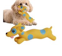 Juguetes chirriantes para perros - Suave y divertida forma de cachorro | Juguetes chirriantes de látex para perros - para masticar, buscar, entrenamiento entretenido, dentición, raza mediana y grande