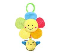 Juguetes colgables de cochecito Móvil De Cuna Con Sonajero Suave Para La | Móvil Viento Peluche Viaje Actividades para Balancín Infantil, Moisés, Cuna y Sillita de Coche