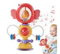 Juguetes con : colección de Actividades de succión sensorial Figuras dinámicas de Silicona Juego de pegarse imaginativo Indicaciones táctiles Brillantes Elementos giratorios Formas equilibradas