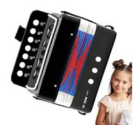 Juguetes de acordeón para - 7 instrumentos clave, juego de música | Juguetes de sonido para, caja de compresión para principiantes, órgano portátil, regalos para jardín de infantes, diver