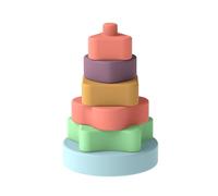 Juguetes De Apilamiento - Juguetes Apilable Rings, Toddler Educational Stacking Toys | Soft Building Rings Stacker, Baby Building Blocs, Fine Motor Skills And Detram