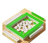 Juguetes de Aprendizaje para - Azulejos Pinyin Mahjong para la educación temprana | Juego de educativa para Campamento de Verano, de cumpleaños, Escuela en casa, Aula, niños y niñas,