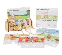 Juguetes De Aprendizaje para Niños Pequeños,Juego de Aprendizaje de Inglés - Juego De Mesa De Desbloqueo De Palabras - para Niños Aula Profesores Entretenimiento En Casa Y Entrenamiento Cerebral Y