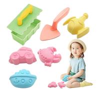 Juguetes de arena - Juguetes de arena de viaje para exteriores, kit de construcción portátil con pala, juegos educativos al aire libre y actividades para niñas niños
