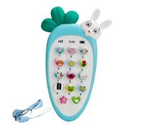 Juguetes De Babyphone, Lindos Juguetes Para Teléfonos Celulares De Zanahorias Con Luz Respiratoria, Diferentes Niños De Ruidos De Música Y Aprenden, Teléfono Falso Para Bebés Y Niños Pequeños, Parto E