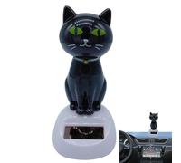 Juguetes de baile con energía solar | Linda decoración del tablero de gatos con oscilación solar, Nuevo coche mecedora de bañera con energía solar Ornamens Dancer Dancer CAT CA