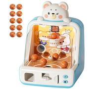 Juguetes de Baloncesto Mini Juguetes Deportivos de Pelota con Luz y Música | Baloncesto de Escritorio para niños y niñas de 3-6 años, habilidad de pensamiento, interior, hogar, sala de juegos,