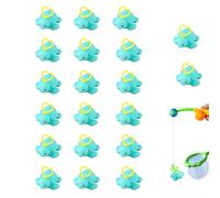 Juguetes de bañera con patos - Juego de 20 piezas, actividades de desarrollo sensorial | Creativos de larga duración Diseño moderno Concurso de al aire libre Juguete para b
