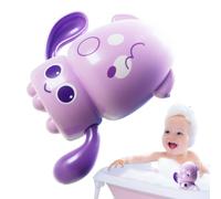 Juguetes De Baño Acuáticos | Juguetes Animados para Baño - Juegos Educativos Animales Marinos con Mecanismo Remontable para Desarrollo Infantil y Momentos Familiares Interiores/Exteriores