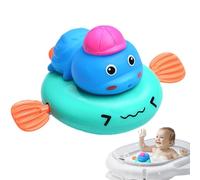 Juguetes de baño animales, cuerda de tracción accesorios de baño y juego - juguete de playa al aire libre, para niñas, instalaciones de cuidado infantil, bañera preescolar, piscina interior, mesa de