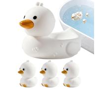 Juguetes De Baño Flotantes con Forma De Ganso 4 Piezas Ganso Flotante para