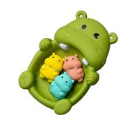 Juguetes de baño para bebés | 4 piezas flotantes para baño,formas de animales educativos tempranos para edad preescolar desde 18 meses