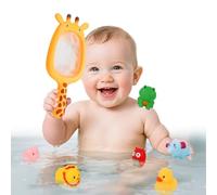 Juguetes de Baño para Bebés - Set de 7 Juguetes de Baño Infantiles, Juguetes para Piscina para Niños, Juguetes de Aspersión de Agua para Niños y Niñas para Desarrollar la Coordinación Mano-Ojo