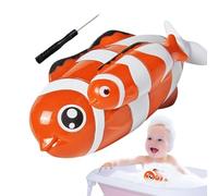 Juguetes de baño para juguetes flotantes para el baño, accesorios lindos animales de despertar, juegos acuáticos para piscina jardín playa ducha