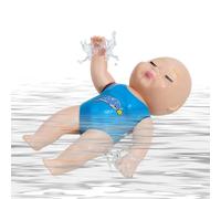 Juguetes de baño para los más pequeños, Muñeco de Cuerda Suave Impermeable y , Divertidos Juguetes de baño para Nadar, para Niños Pequeños Bebés Interior Hogar Bañera Piscina Agua Familiar