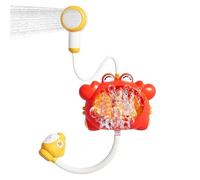 Juguetes de baño para niños, Cabezal de Ducha, Juguete rociador de Agua con Forma de para bañera, automática para escupir Burbujas con rimas Musicales Infantiles y ventosas Fuertes para