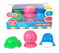 Juguetes de baño rociadores de agua Little Tikes - Paquete de 3