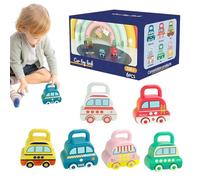 Juguetes de bloqueo y llaves, cerraduras y llaves de aprendizaje digitales | Números de coches Aprendiendo cerraduras y llaves Juguetes | Juego de habilidades motoras, actividades preescolares set