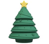 Juguetes de bloques de construcción de silicona navideños | Juguetes apilables de silicona para árboles de Navidad - Juguete sensorial suave y reutilizable para niños de 6 a 12 meses, niños y niñas