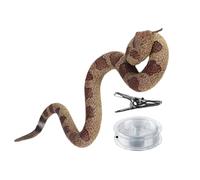 Juguetes de broma, Clip en juguetes,Accesorios de simulación | Juguetes de simulación con cuerda y clip para una fácil instalación Artesanía de silicona Decoración de casa encantada