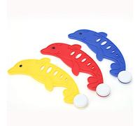 Juguetes de Buceo de Agua Dolphin: Juego de 3 Colores, diseño de Vertical para Entrenamiento de natación, Ayuda a los niños a Aprender Buceo Submarino, para Pool Beach Lake