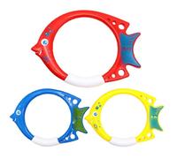 Juguetes de buceo genéricos | Anillos de buceo de piscina en forma de | Juegos de piscina Juguetes de verano para coloridos fáciles de encontrar y agarrar