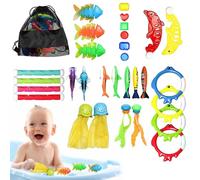 Juguetes De Buceo para Piscina - Suministros para Jugar Bajo El Agua,Juguete para Piscina De Gemas del Tesoro | para Fiestas De Verano Eventos Temáticos Reuniones Familiares En El Jardin Playa