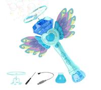 Juguetes de Burbujas, Varita del soplador de Burbujas - Varita del soplador de Burbujas USB con soluciones de Recarga - Favores de Fiesta de Juguetes de Verano, Actividades de Entretenimiento