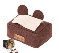 Juguetes de búsqueda de alimento para perros - Poliéster 5.31*4.33*2.55in | Divertida de pañuelos para perros, entrenamiento de nariz para mascotas | Gatos Perros Estimulación Mental, Hogar, Tech