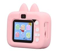 Juguetes de Cámara para Niños, Cámara Pequeña de Dibujos Animados de Fácil Uso, Ligera, Multifuncional para Niñas (X900M Rosa)