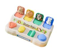 Juguetes de causa y efecto para niños - Juguete de clasificación de colores | Herramienta educativa temprana para niñas a partir de 3 años | Puzzle Safe Switch Motricidad fina Senso