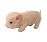Juguetes de Cerdo para Mascotas de Silicona sólida Suave de 12,7 cm | Juguete de cochinillo Pintado - Vivid Pig Baby Kids Toys, Accesorios de fotografía Regalos de cumpleaños