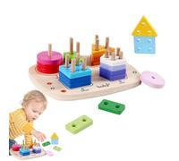 Juguetes De Clasificación | Apilador Sensorial Educativo,Apilador De Formas Para Clasificar - Para Niños, Uso En El Hogar, Educación Preescolar, Jardín De Infancia, Viajes, Desarrollo, Aprendizaje