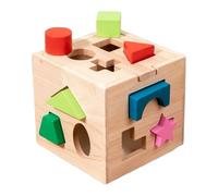 Juguetes De Clasificación De Formas - Juego Educativo de Aprendizaje Cognitivo - Juego para D Edad Preescolar | Para Desarrollo Mediante, Aprendizaje Preescolar y Familiar De 3 Años