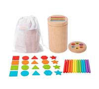 Juguetes de Clasificación - Juguete Educativo para Desarrollo Temprano y Habilidades Motoras Finas,Juego Educativo de Asociación de Colores | para Aula Preescolar Hogar Niños Niñas Cumpleaños Navidad