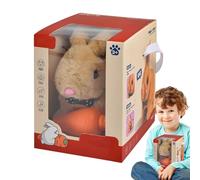 Juguetes de conejo: juego de enriquecimiento divertido tamaño textura pequeña, piezas texturizadas, elementos de diseño estimulantes aumentan la interacción del tiempo de juego, la función duradera