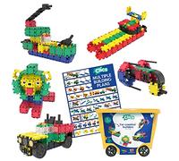 Clics Juguetes de construcción niños a Partir de 3 años, Juguetes educativos creativos en un Set de 560 Piezas, Bloques de construcción para niñas y niños, Juguetes Montessori Stem