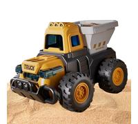 Juguetes De Construcción: Vehículos De Camiones De , Modelos De Excavadoras Sandbox Con Articulaciones Móviles Para Cumpleaños, Niños, Niñas, Preescolares, Salas De Juegos, Guarderías, Sandbox