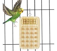 Juguetes de corcho de loro, juguete para masticar pájaros, juegos de búsqueda del tesoro de corcho para ocultar golosinas, juguete de loro para inteligencia y emociones de pájaros pequeños y medianos
