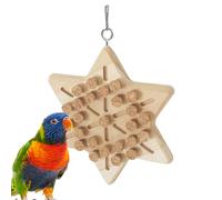 Juguetes de corcho de loro, juguete para masticar pájaros, juegos de búsqueda del tesoro de corcho para ocultar golosinas, juguete de loro para inteligencia y emociones de pájaros pequeños y medianos