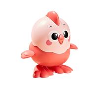Juguetes de crianza - Pollos rebotantes interactivos, divertidos animales de dibujos animados, juguetes duraderos para gatear | Lindo pollo saltando novedad para niños, hogar, viajes, aula, guardería